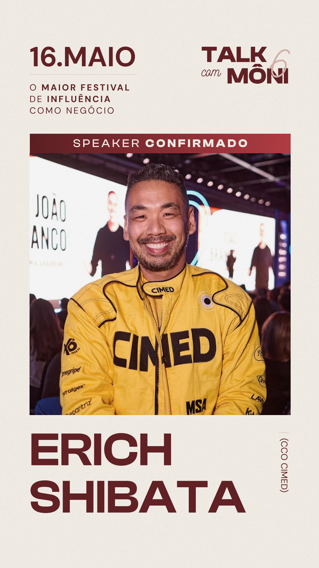 Talk com Môni — anúncio da campanha