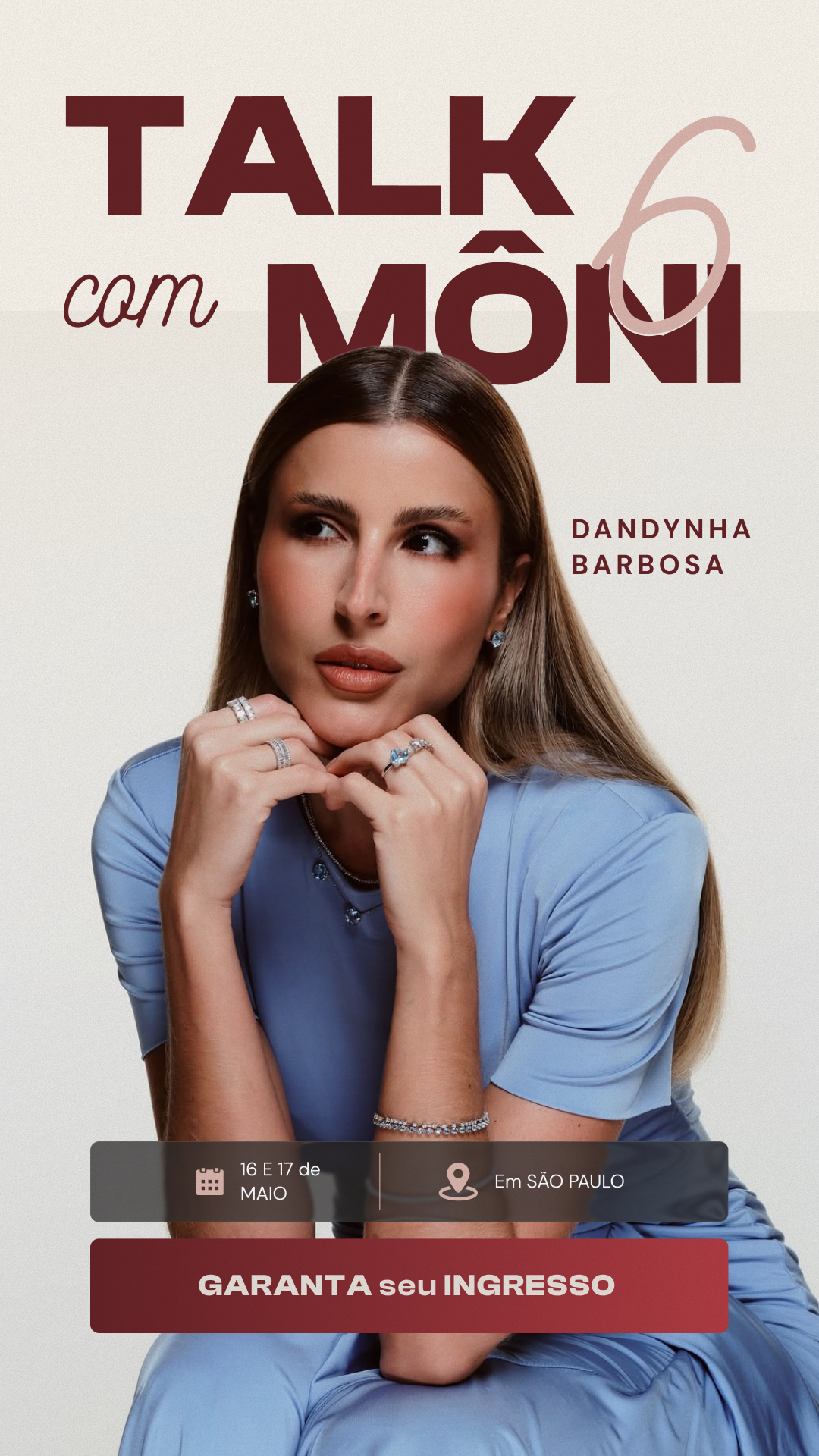 Talk com Môni — anúncio Dandynha