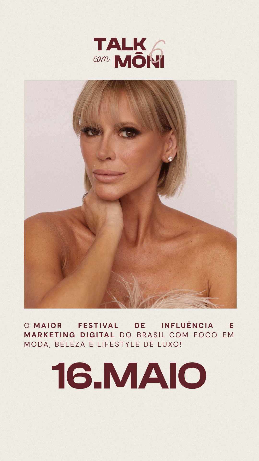 Talk com Môni — anúncio Mônica Salgado