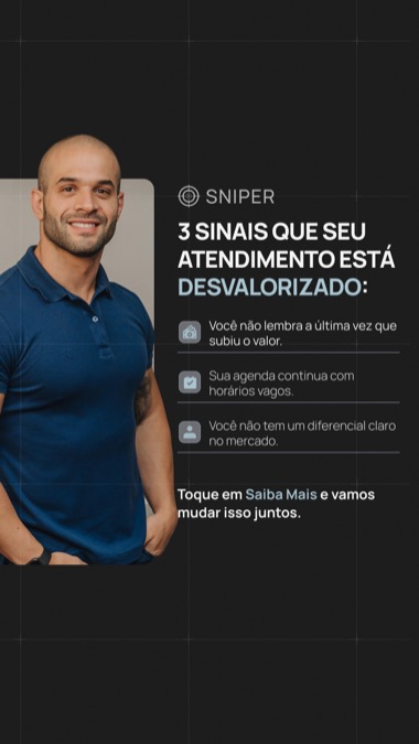 Criativo — SNIPER atendimento
