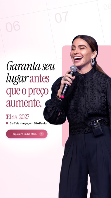 Criativo — garanta seu lugar