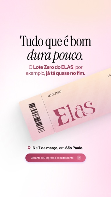 Criativo — Elas Lote Zero