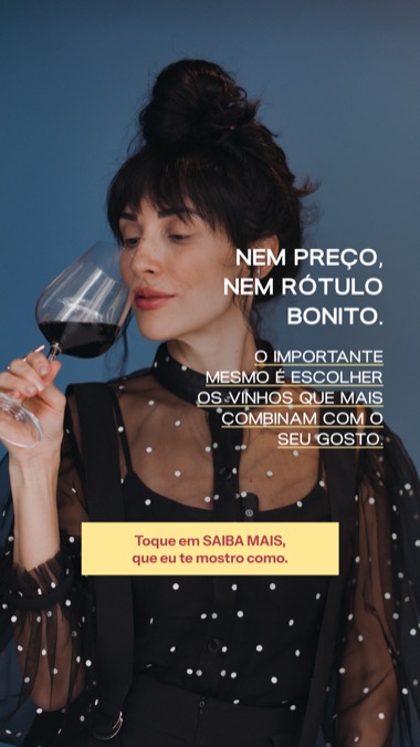 Criativo — vinho preço rótulo