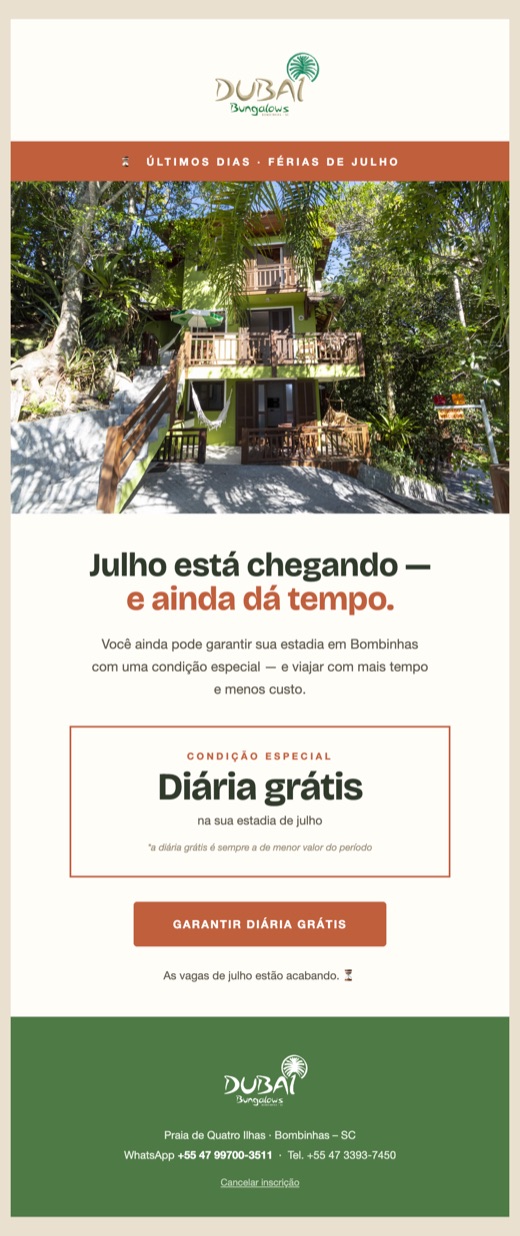Dubai Bungalows — últimos dias